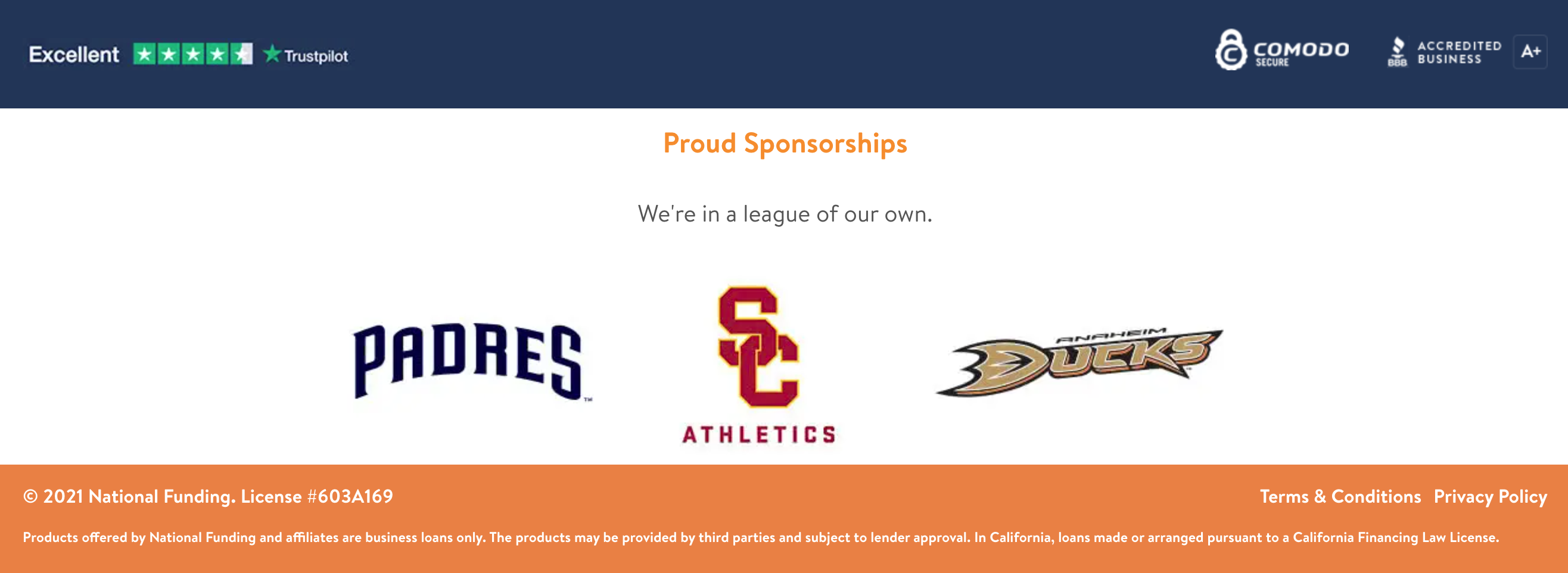 FooterNoPhone Screenshot